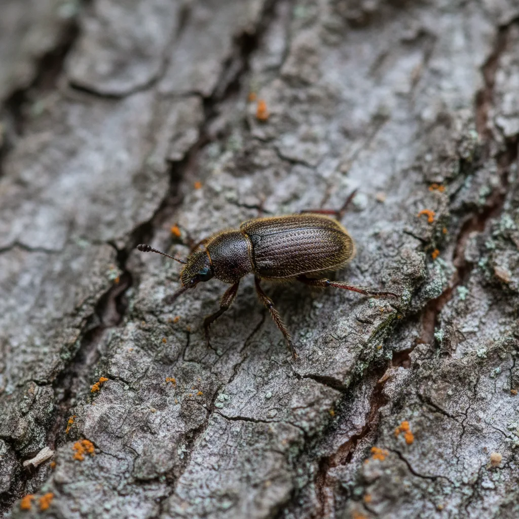 Elm Bark Beetle Close-Up