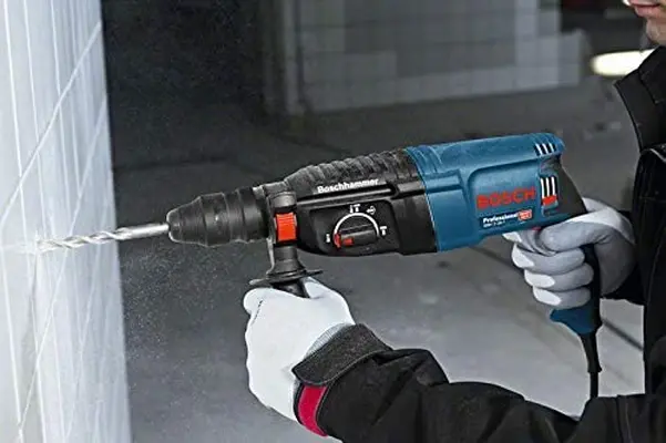 Bosch Professional Rotary Hammer GBH in use