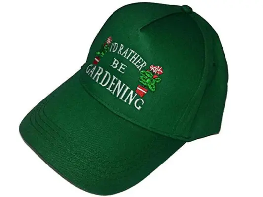 Id Rather Be Gardening Adjustable Baseball Cap Hat