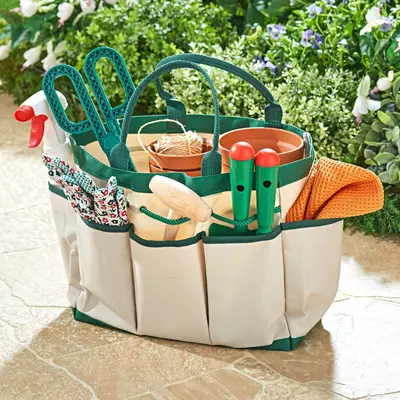 Garden Bag with 8 Compartments
