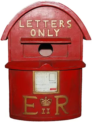 old fashioned letter box bird box