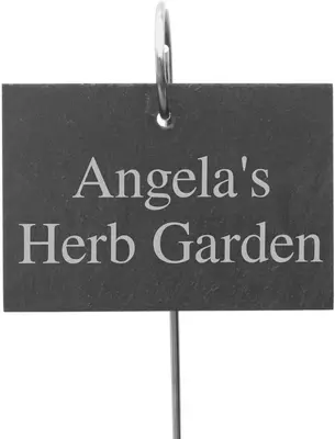 Personalised Outdoor Garden Slate Sign