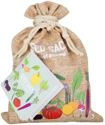 The Seed Sack Contains 30 Different Varieties Of Seeds To Grow. Making it An Ideal Gift For Gardeners.