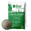 Elixir Gardens Lawn Sand | Professional Grass/Paddock Top Dressing + Nitrogen Feed | Turf & Lawn Green-Up | N.P.K 2-0-0+2 Fe | 15kg Bag | Treats over 210 sq.m