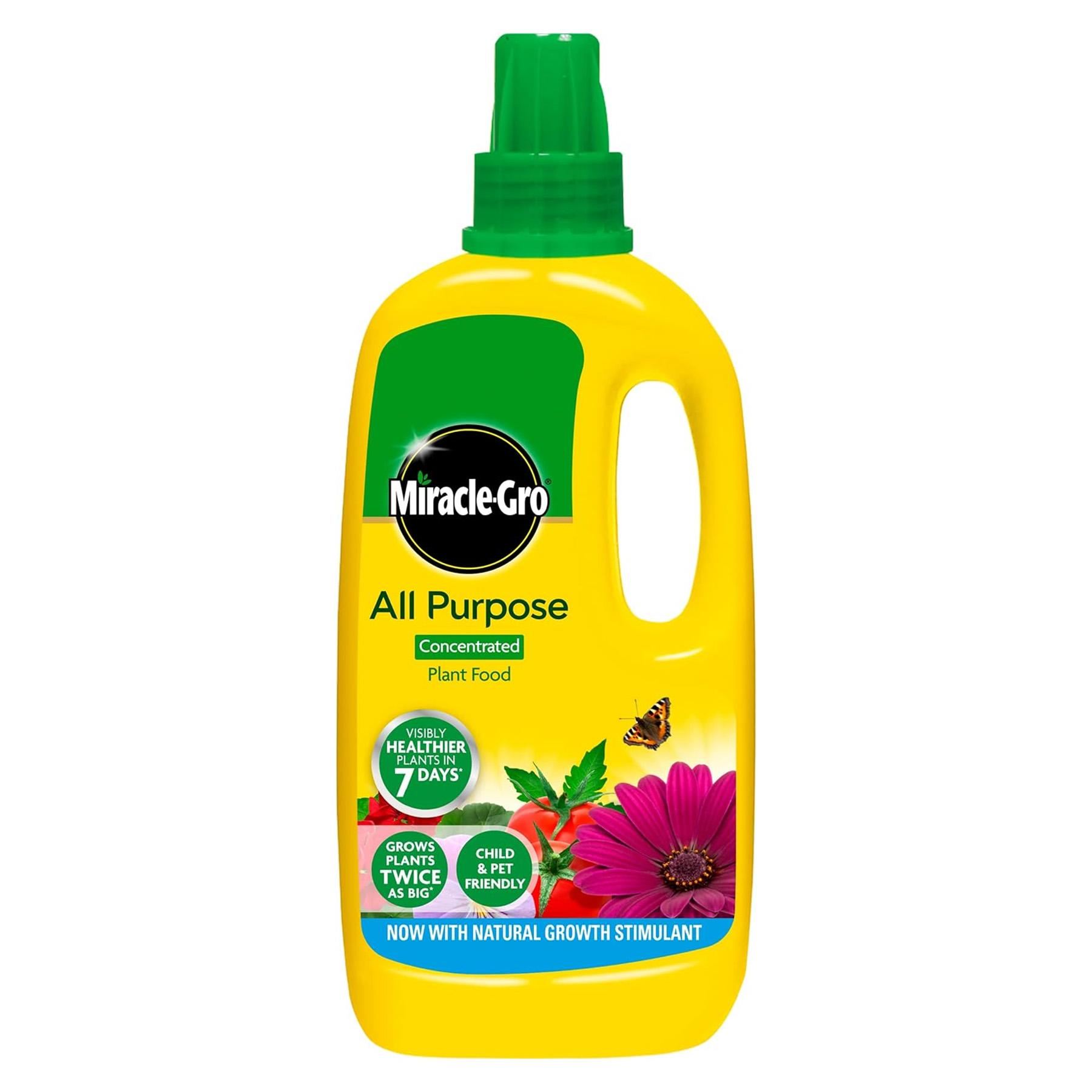 Miracle-Gro All Purpose Concentrated Liquid Plant Food, 1 Litre