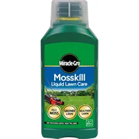Miracle-Gro Mosskill Liquid Lawn Care, 1 litre concentrate, 67 m² coverage
