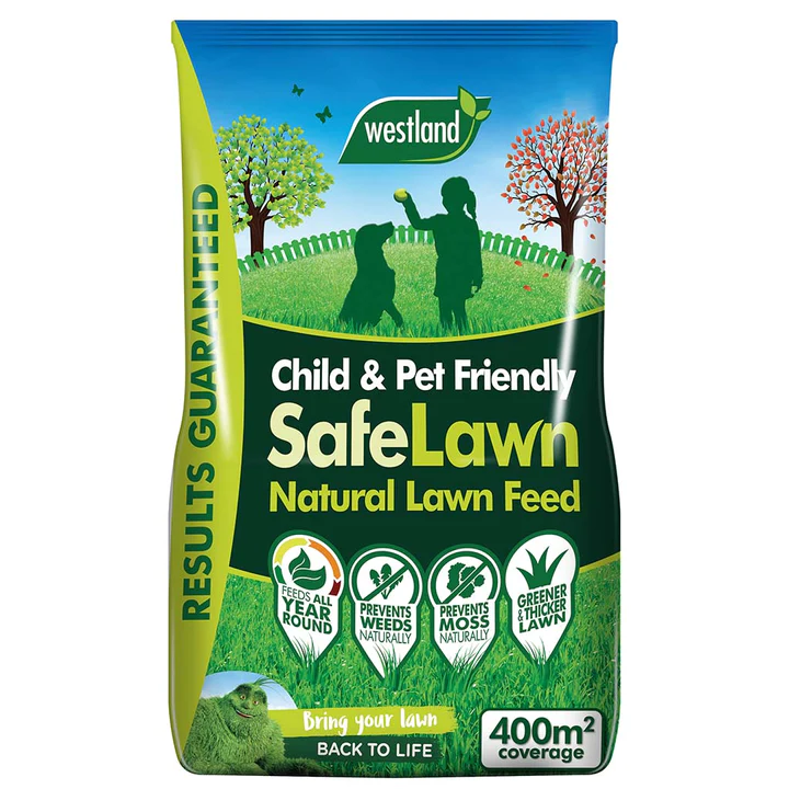 Westland 20400353 SafeLawn Child and Pet Friendly Natural Lawn Feed 150 m2, Green, 5.25 kg
