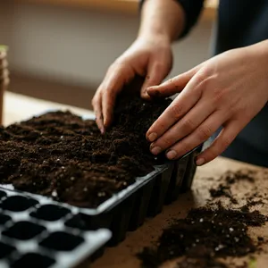 prepare the seed trays